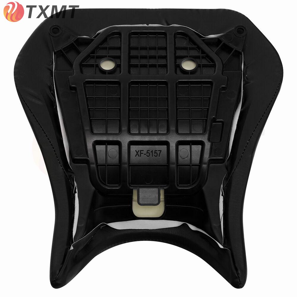 Modified Front & Rear Leather Seat Cushions for Yamaha YZF1000 R1 00-01 with Front Seat Bag