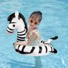 Zebra Aufblasbares Poolspielzeug Sommer Schwimmring für Baby Aufblasbarer Schwimmsitz Familienparty Wasserspielzeug Ausrüstung Schwimmstuhl