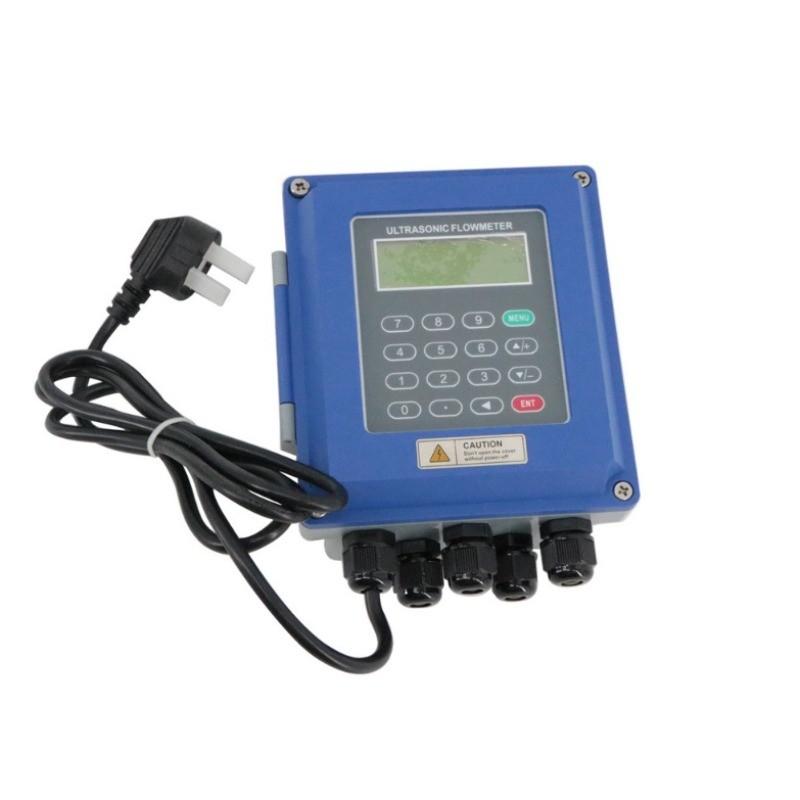 TUF-2000B Wall Mounted Clamp On Ultrasonic Flowmeter Portable Digital Water Liquid Flow Meter