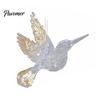 Decorative Tree Hanging Charms Faux Crystal Christmas Ornaments for Tree, Clear Snowflake/Starfish/Heart/Bird/Horse Decoration Decorations with