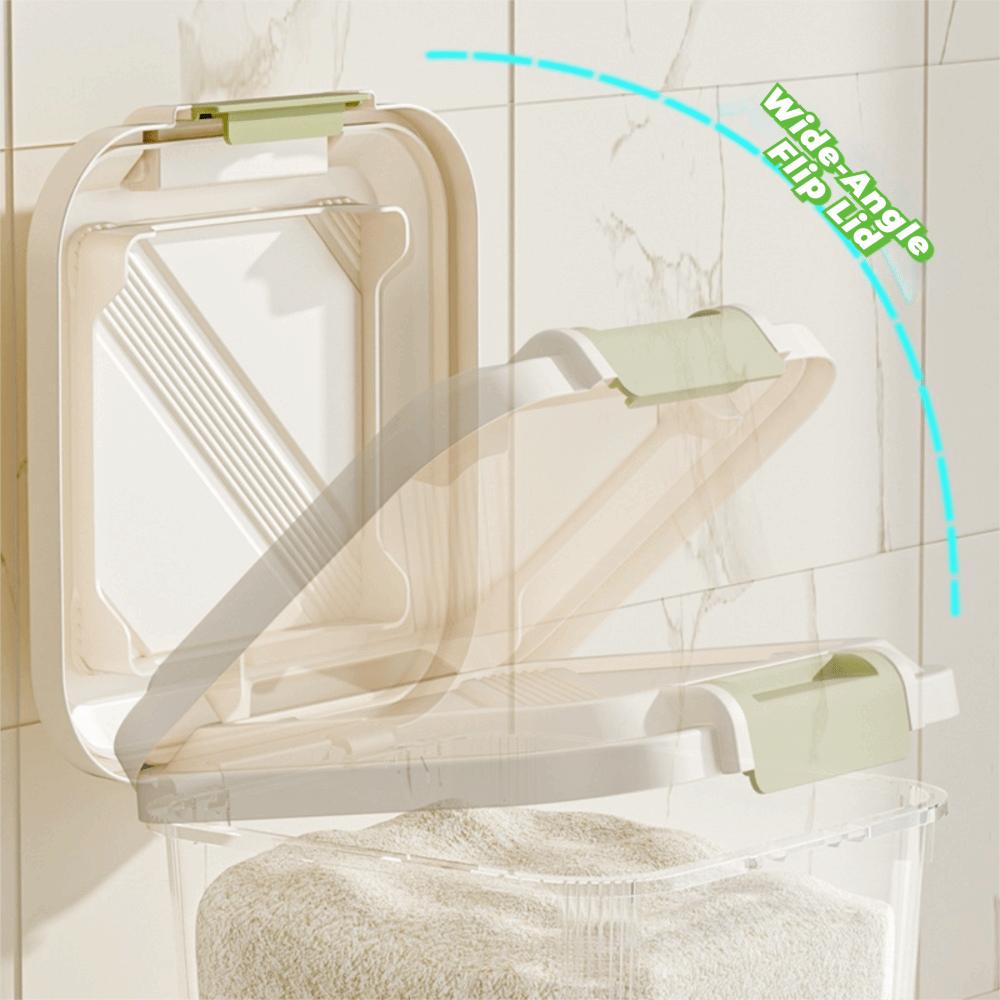 Insect Proof Pet Food Container with Wheel Rice Dispenser Durable Pet Food Storage Jar Flour