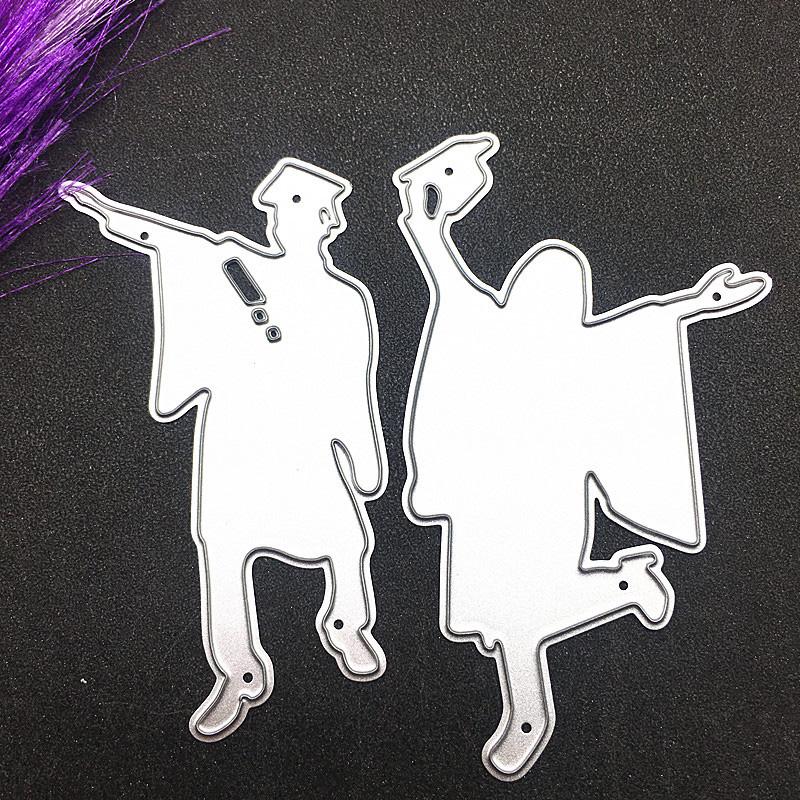 Changed The Style of Doctoral Cap Design for Graduation Season Scrapbooking Craft Die 3D DIY Festival Card Making