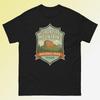 Guadalupe Mountains National Park – Texas Retro Badge D3 - Unisex T-Shirt" Data-