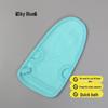 Korean Double-Sided Exfoliating Bath Towel for Women - No-Mud, Strong Stain Removal, and Foaming Finger-Tip Design
