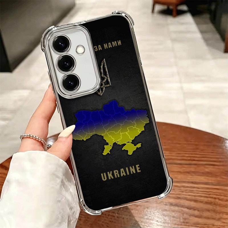 Ukraine Aesthetic Soft Phone Case For Samsung A17 A27 A07 A37 A57 A16 A56 A15 A55 A14 A54 A13 A53 A26 A36 A25 A35 A24 A34 A23 A3