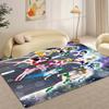 3DPretty Guardian Sailor Moon Pattern Rug, Non-slip Floor Mat, Suitable for Children's Playrooms, Bedrooms, Crawling Mats, Stain