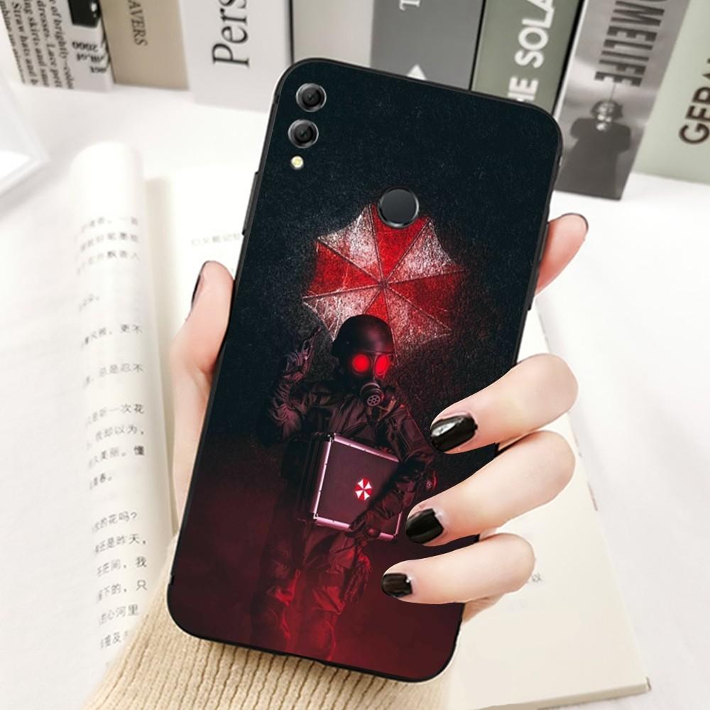 

Game R-Resident E-Evil Phone Case For Huawei Honor 10 Lite 9 20 7A 9X 30 50 60 70 Pro Plus Soft Silicone Cover Huawei Honor 20