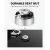 Amazicha Seat Bolt Tab Screw Mount Knob Cover Fit For Harley Davidson Fender 1997-2024