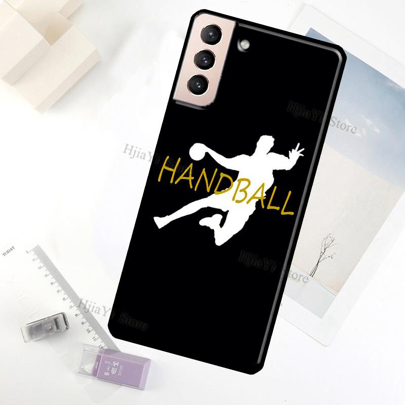 Handball Sport Case For Samsung Galaxy S23 Ultra Note 20 10 S9 S10 Plus S20 S21 FE S22 Ultra Phone Cover
