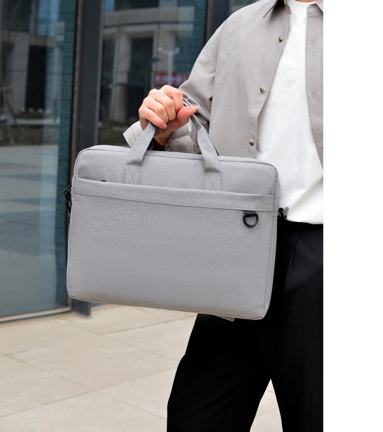 15.6-inch Cross-Border Business Laptop Bag - Large Capacity Handheld Briefcase with Custom Logo for Travel