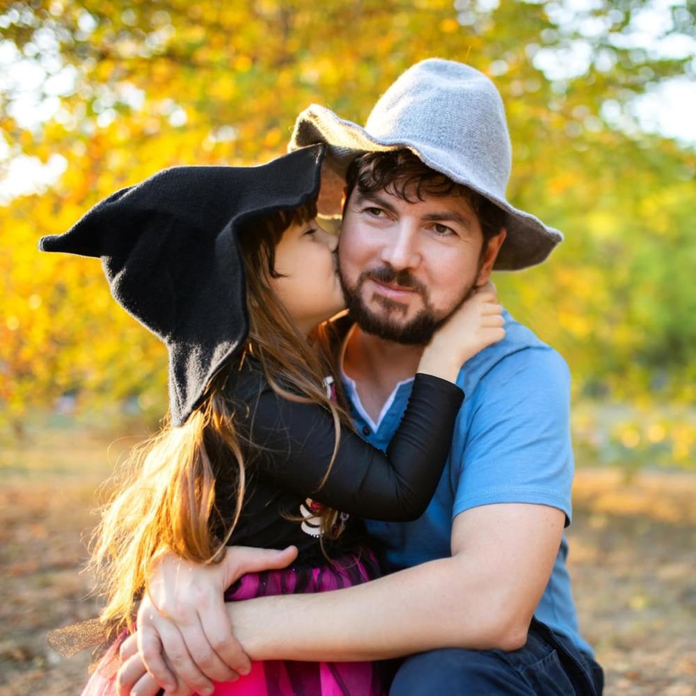 1 Pack Halloween Witch Hat Black Pointy Wizard Hat Halloween Party Cosplay Costume Accessories Suitable for Adult Men and Women