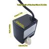 Circulation Pump Fit for Air Coolers Low Noise Corrosion Resistant Energy Saving Motor Compact Cooling System Accessory