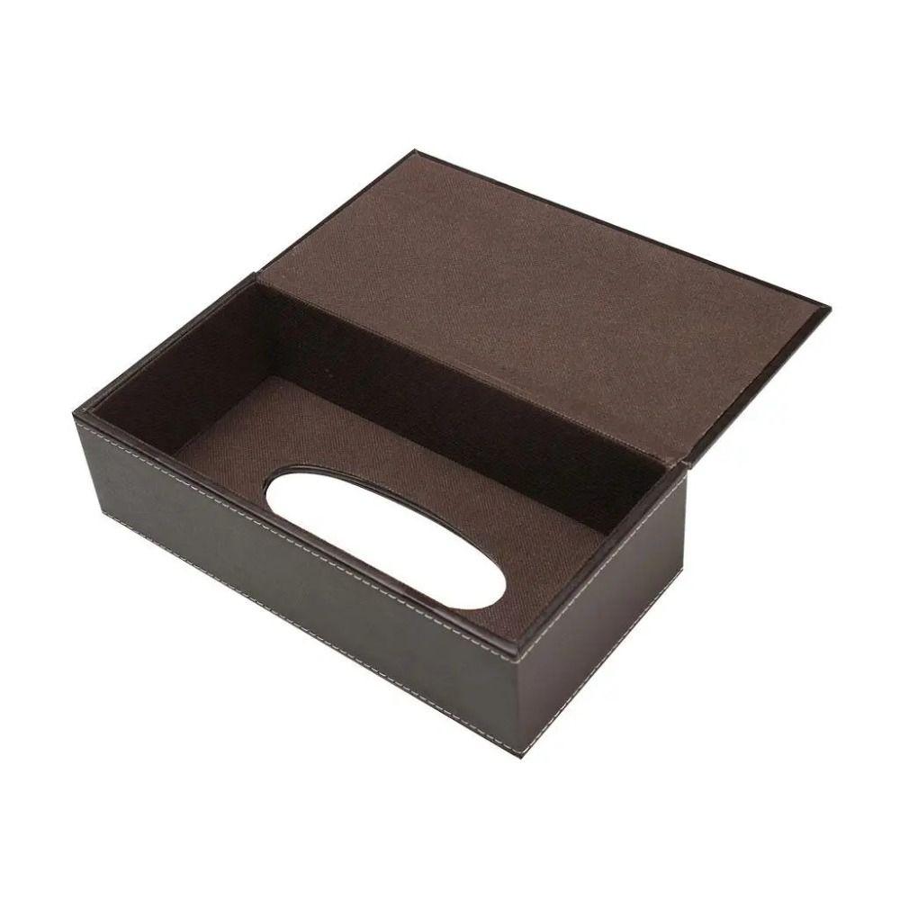 Rectangular Tissue Paper Boxes Waterproof Paper Holder Automotive Decoration Tissue Tray  Kitchen