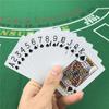 2pcs/Lot Plastic Playing Cards Waterproof Texas Hold'em Poker Cards Narrow Brand PVC Pokers Board Games 2.28*3.46 Inch