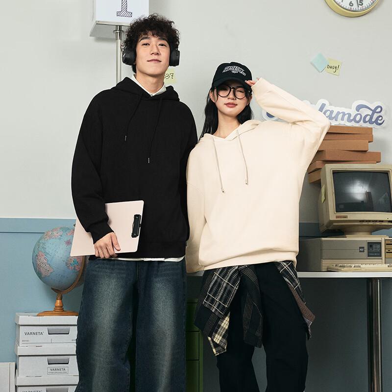 VANCL Men's Loose Fit Heavyweight Hooded Sweatshirt