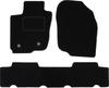 Black Velour Floor Mats For: Toyota RAV4 III SUV (2006-2013)