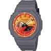 G Shock Flame InSide SerieS Men S Grey Special Color Grey oranGe Gradient 