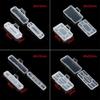 50Pcs Transparent Network Cable Labels Box Cable Labels Identification Tags Fiber Organizers Waterproof Cable Tie Marker Tool