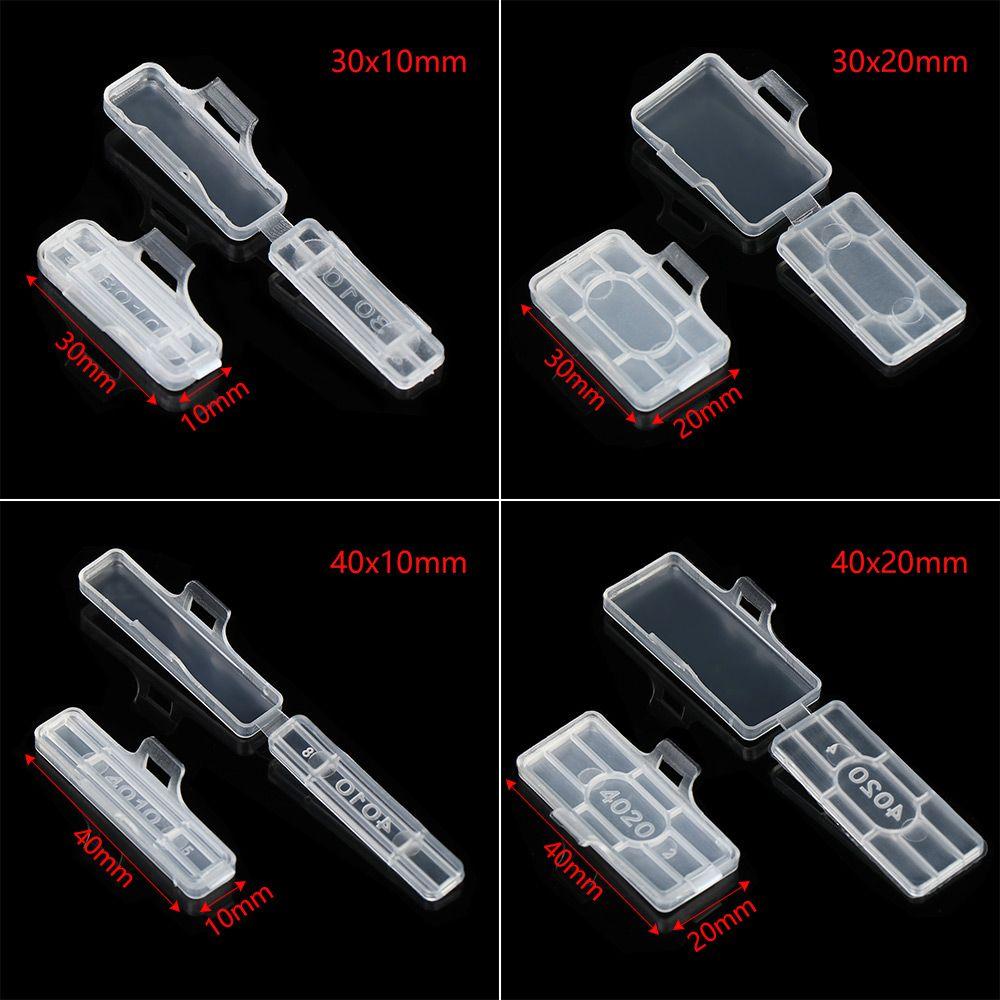 50Pcs Transparent Network Cable Labels Box Cable Labels Identification Tags Fiber Organizers Waterproof Cable Tie Marker Tool
