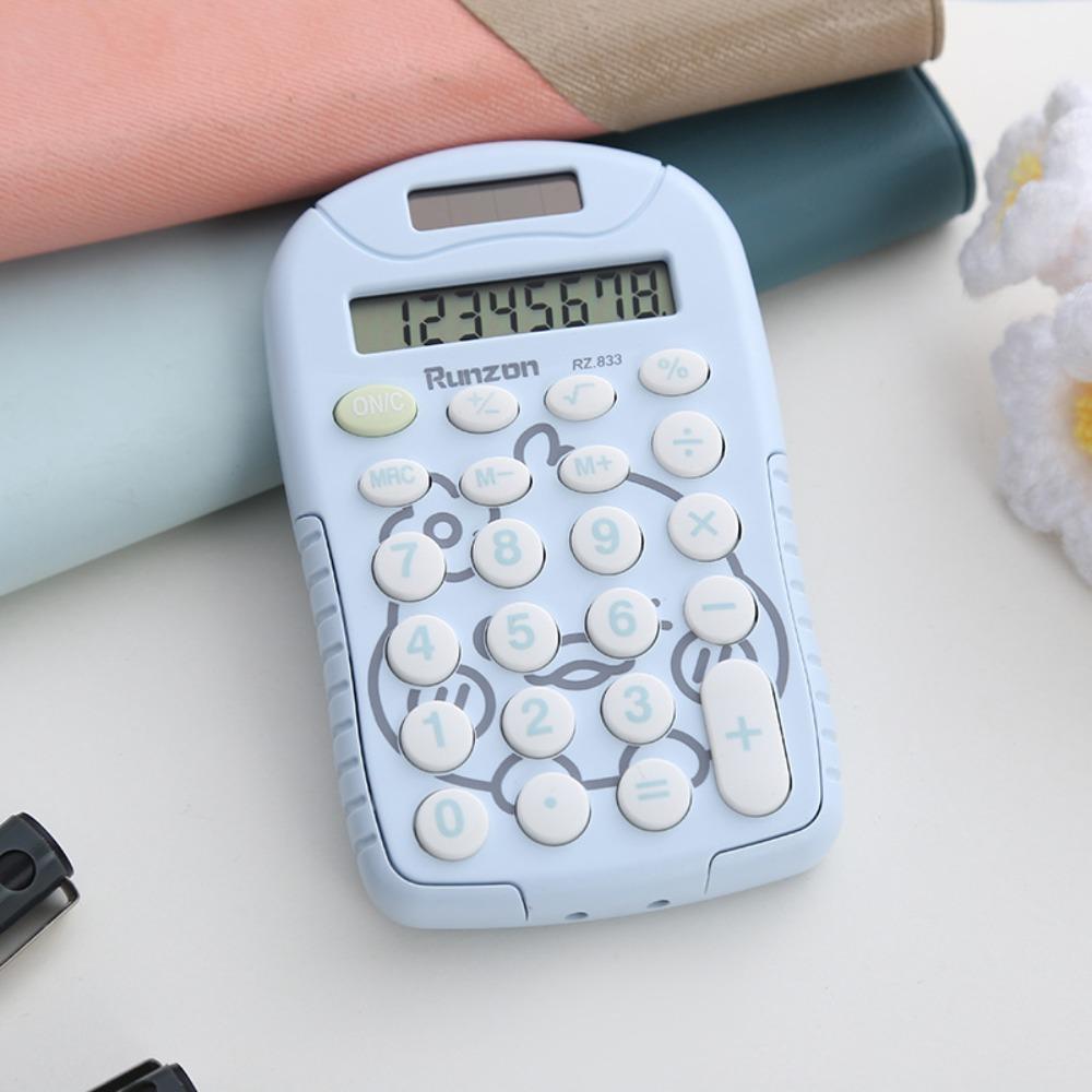 Calcolatrice da Tastiera a 8 Cifre Mini Calcolatrici Matematiche Calcolatrice Elettronica Cancelleria per Studenti