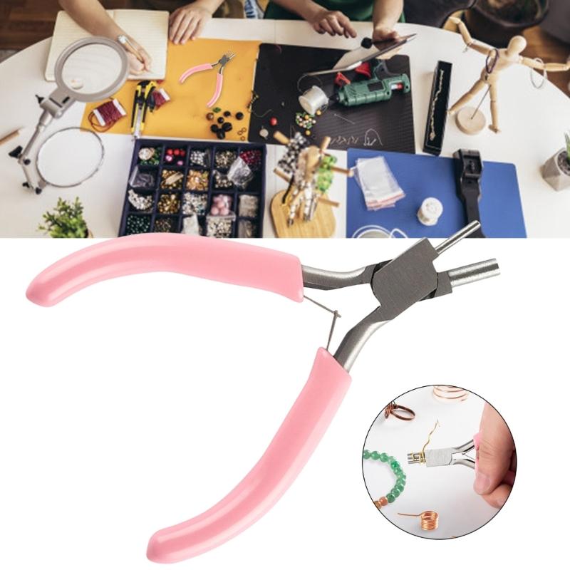 Jewelry Craft Pliers with Comfortable Handle Multifunctional Metal Pliers for Wire Bending Jewelry Making Supplies