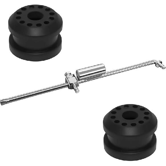 Shift Linkage Bushings Shift Control Lever 52105555AA Transfer Case Shifter Control Linkage With 2 E-Clips & 68078974AA Grommet Bushing Kit For 2002