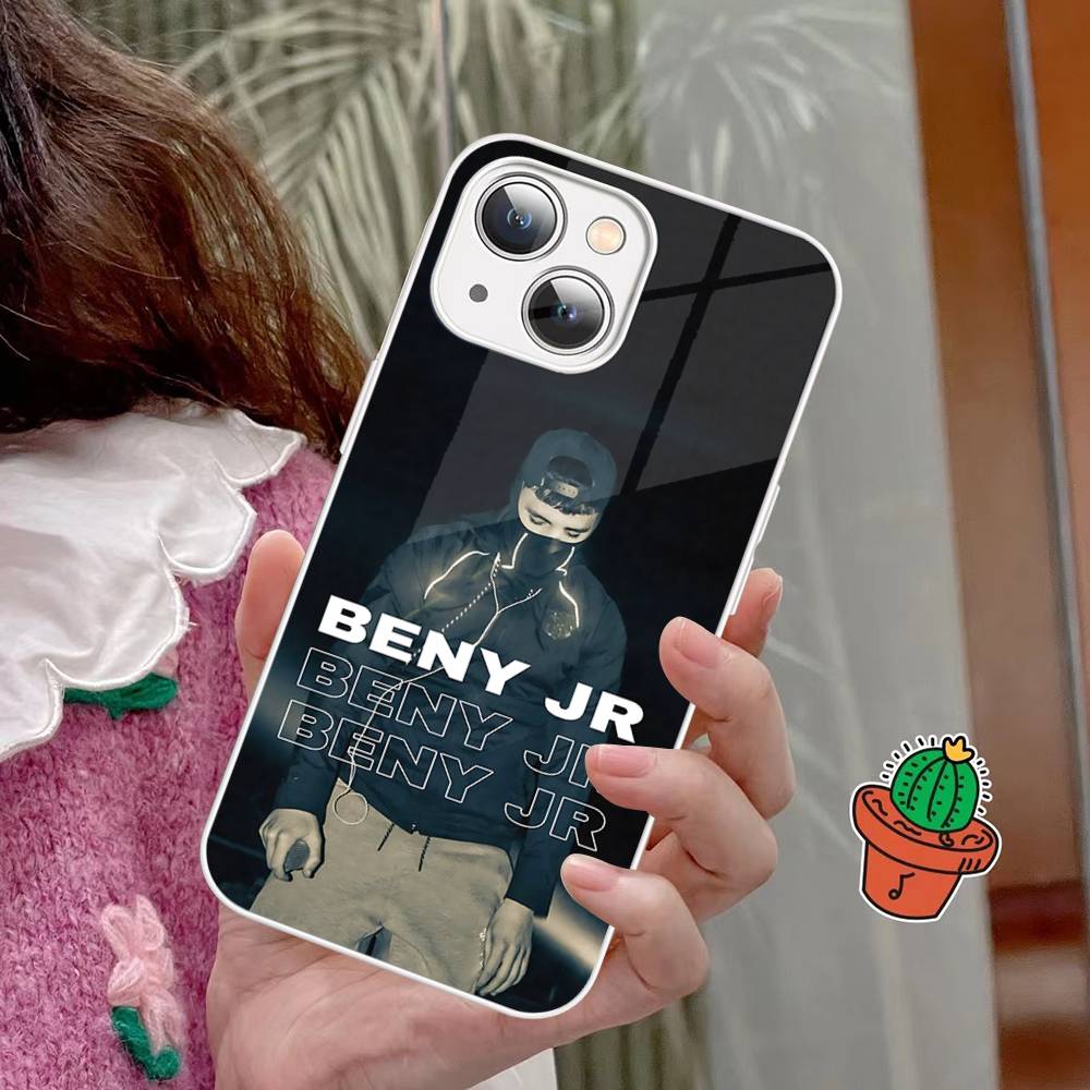 Classic Singer B-Beny J-Jr Tempered Glass For Iphone 14 13 12 11 Pro Mini XS MAX 14Plus X XS XR Fundas