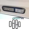 For Mitsubishi Pajero Montero 06-19 Style Carbon Fiber Rear Air Outlet Vent Trim