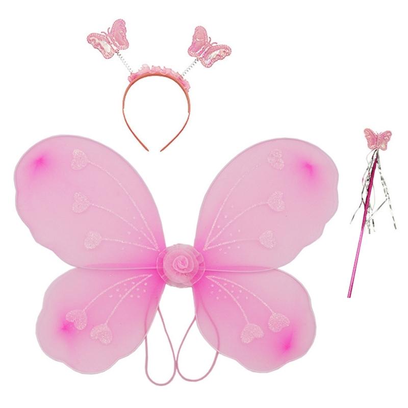 Fairy Wing Dress Up Sheer Wing Butterfly Fairy Performance Costume Angel Wing