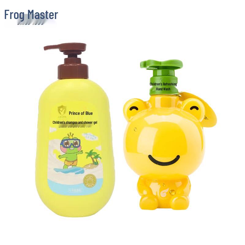 Frog Prince Kids Milk Shampoo, Shower Gel & Lemon Hand Wash Set