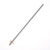T8 Lead Screw with Brass Nut OD 8mm Lead 2mm Long Service Life 3D Printer Component for CNC Router Equipment