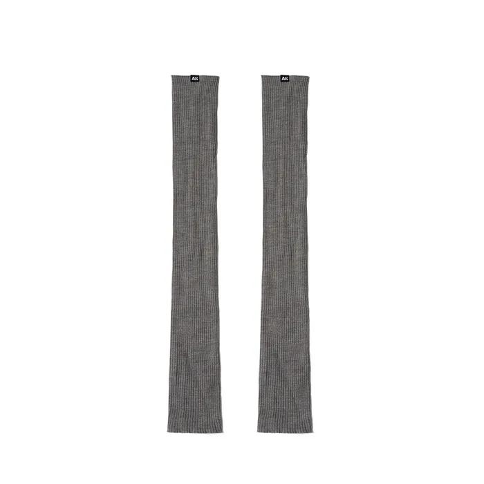Sheer Rib Leg Warmer Grey