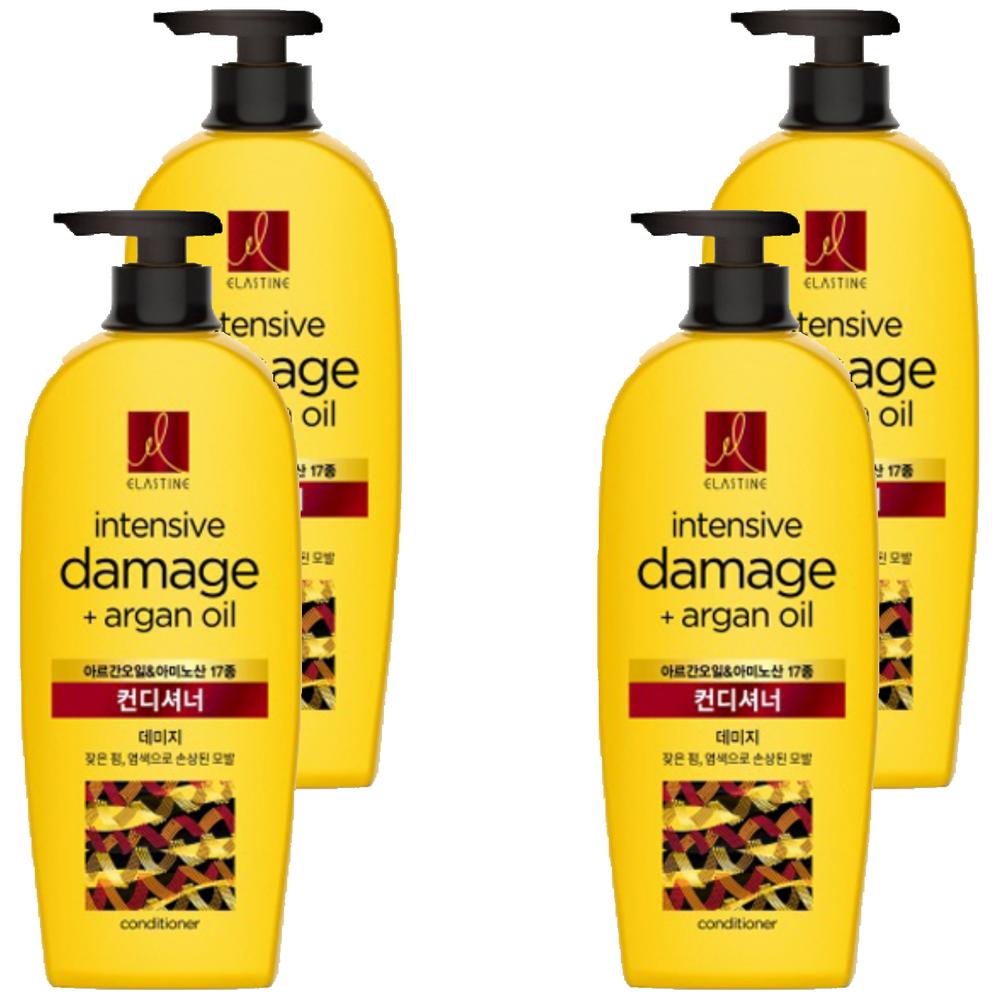 Elastin Moroccan Argan Oil Intensive Nourishing Damage Conditioner 4 Pcs 680ml