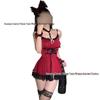 New Christmas Lingerie: Hot Suspender Maid Costume, Backless Princess Dress