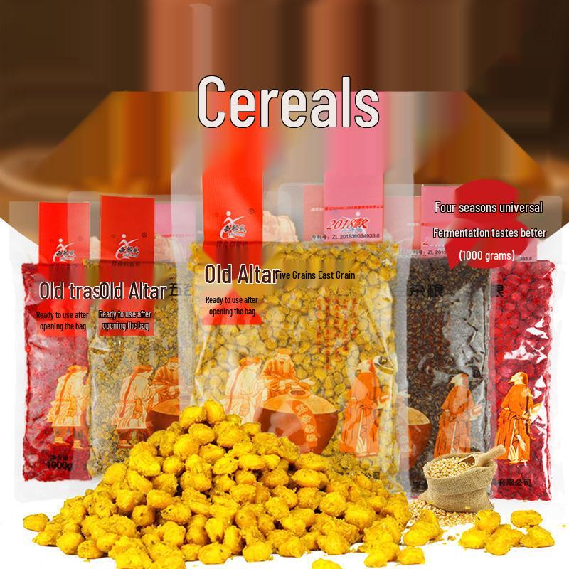 Western Old Altar Corn, Sweet Potato & Wheat Grains, Mixed Grains for Fish Bait