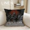 Music Arch Enemy Cushion Cover Pillowcase Set Pcs x x Breathable Washable Sofa Cushion Cover