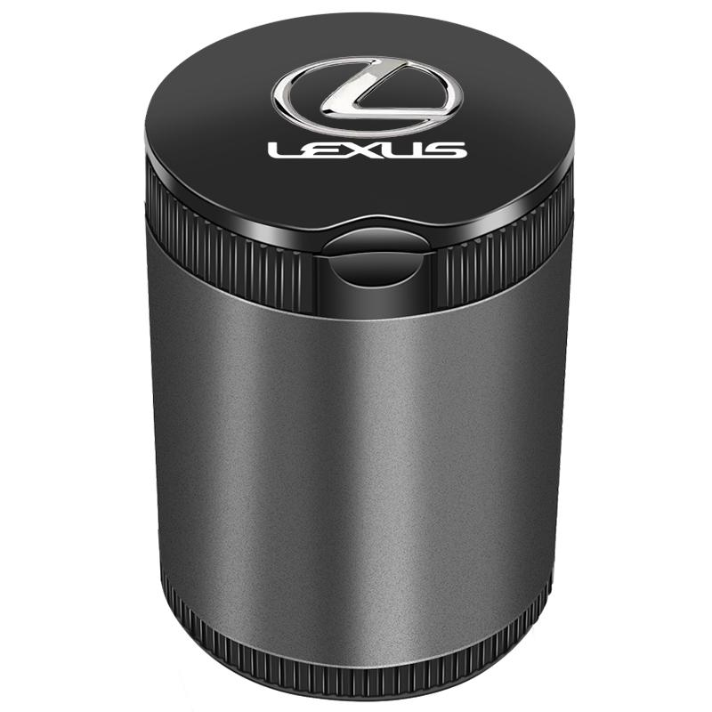 Portable Car Metal Ashtray Car Ashtray Cup Holder Decor For Lexus F SPORT LBX NX RX 350h 450h ES UX 300e GS GX IS LS LX CT LC