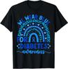 Wir tragen Blau für Diabetes Awareness Design Aware Unisex T-Shirt