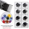 8 stücke/Kit 3mm -25mm Universal Haar Haarschnitt Push-Clip Clipper Grenze Kamm Trimmer