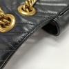 [Pre-Owned] Gucci GG Marmont Matelassé Mini Bag 'Black' - Good #1HCDBES