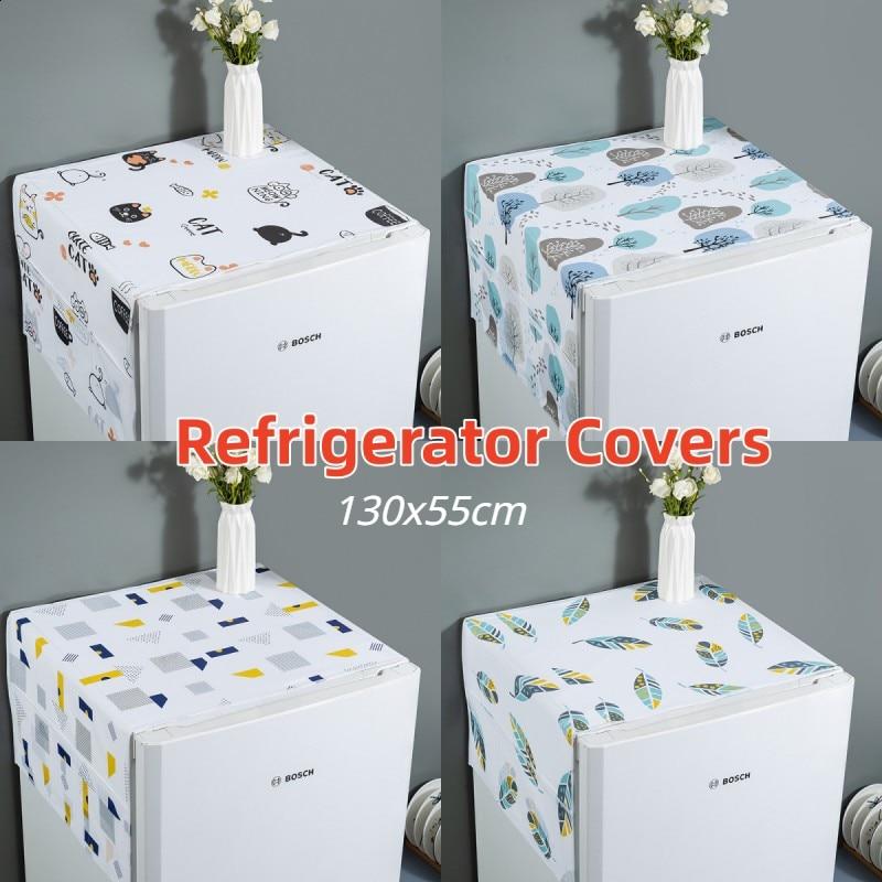 Пыленепроницаемая крышка Красочный холодильник Карман Многоцелевая ...