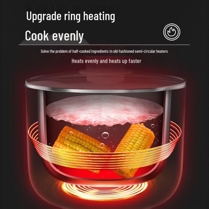 Joyoung Multi-functional Electric Cooker with Steamer CN Plug (adapter Included)