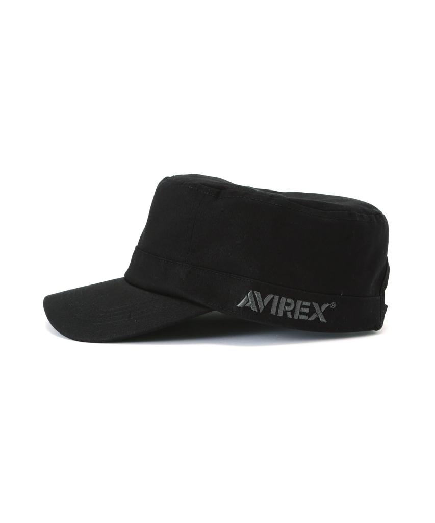 AVIREX WORK CAP F 010 Black Men's 783-3974002