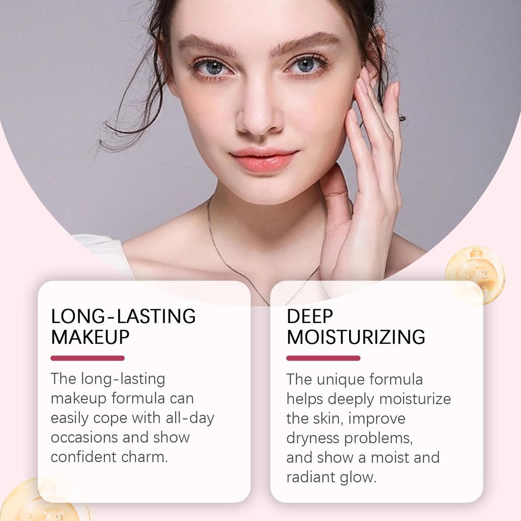 EELHOE Moisturizing Concealer Foundation Series, lightweight, long-lasting, moisturizing, and brightening the complexion.