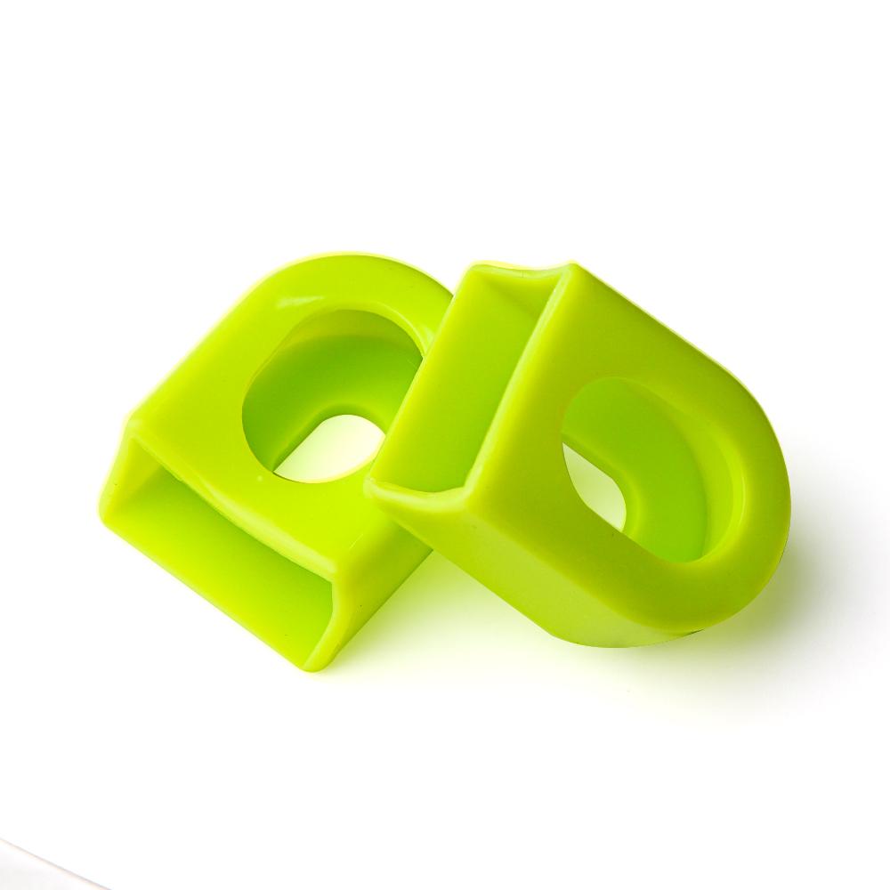 Fahrrad Silikon Kurbelabdeckung Schutz Silikonhülle Pedal Kurbelgarnitur Schutzhülle Mountain Road Bike Radfahren MTB Zubehör