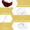 Wine Glasses Set of 6, Clear Red/White Wine Glasses, Long Stem Wine Glasses for Party, Wedding and Home