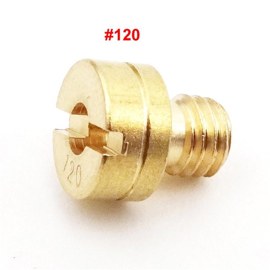 10 Pcs Carburetor Main Jet &10 Pcs Slow/Pilot Jet For Pwk Keihin Oko Cvk