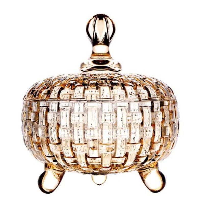 Zestaw kwadratowych szklanych słoików na cukier ZISIZ