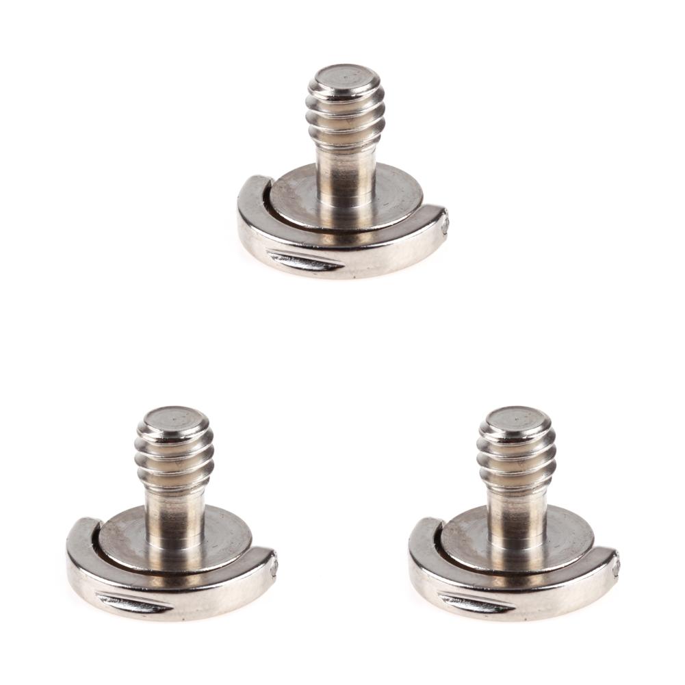 

T0# 1/4 D-Ring Convert Screw Pull Ring Adapter For Camera Tripod Monopod