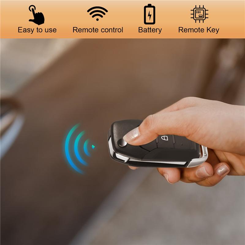 Car Smart Remote Key 2 Button 433Mhz Fit For Ford Ranger F150 2015 2016 2017 2018 Id49 Pcf7945p Eb3t-15K601-Ba